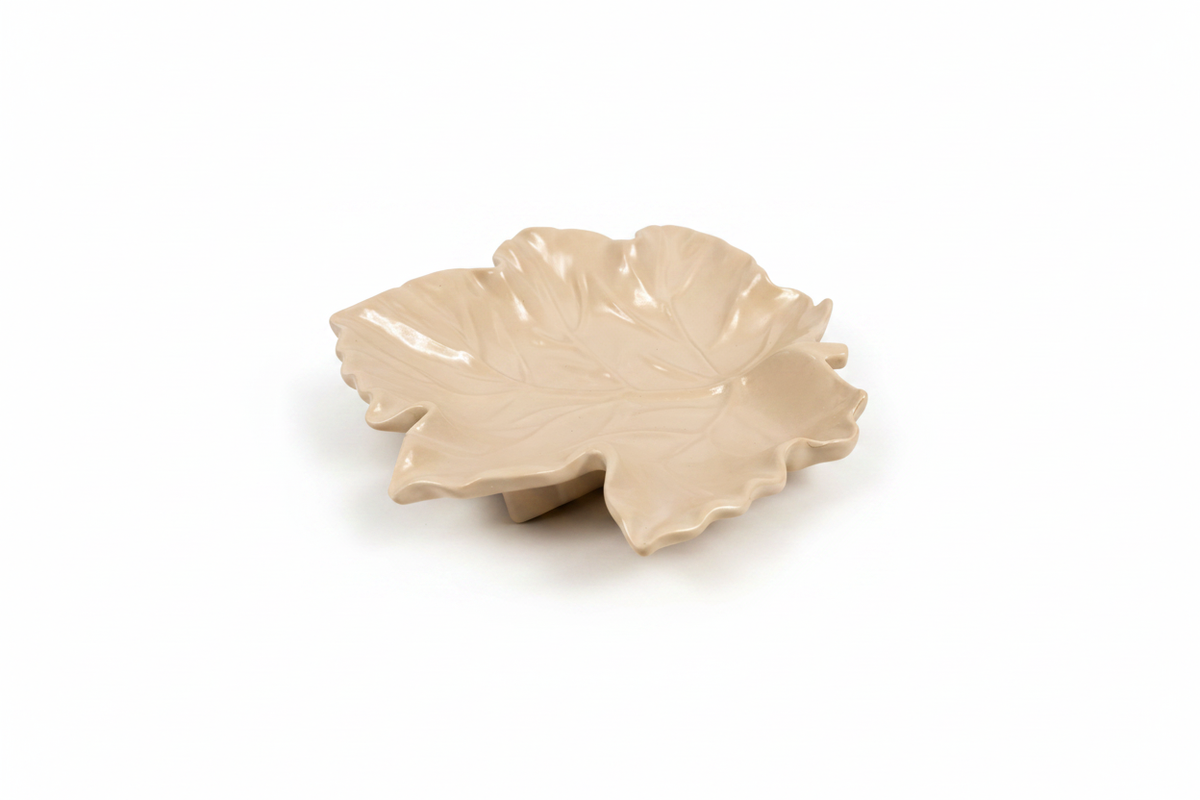 Zestaw 6 Podstawek Gipsowych w Kształcie Liścia | Handmade – MOSVAM