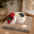 Soy Candle Forest Fruits in Gypsum Holder – Handmade