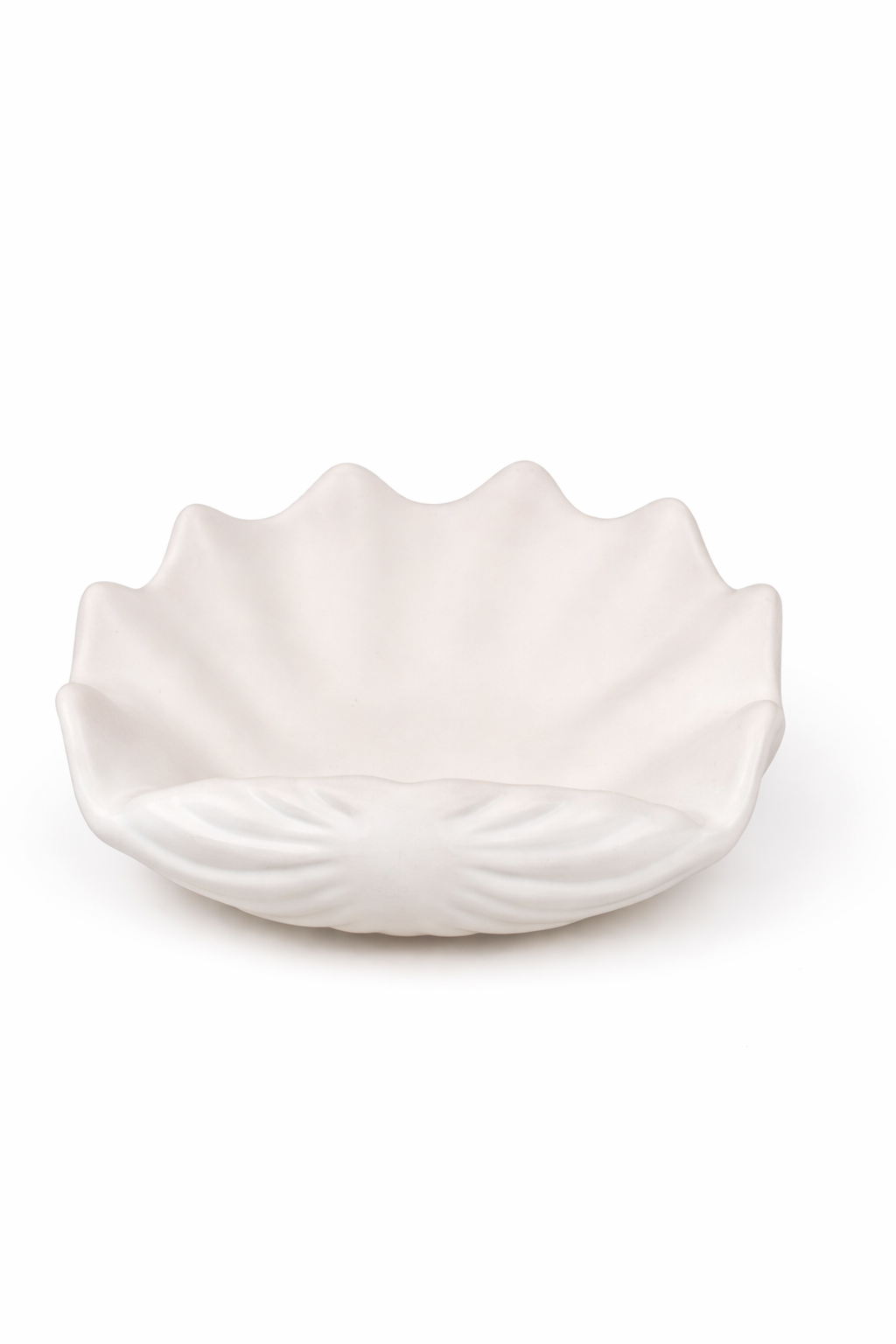 Gypsum Shell Candle Holder — Set of 4