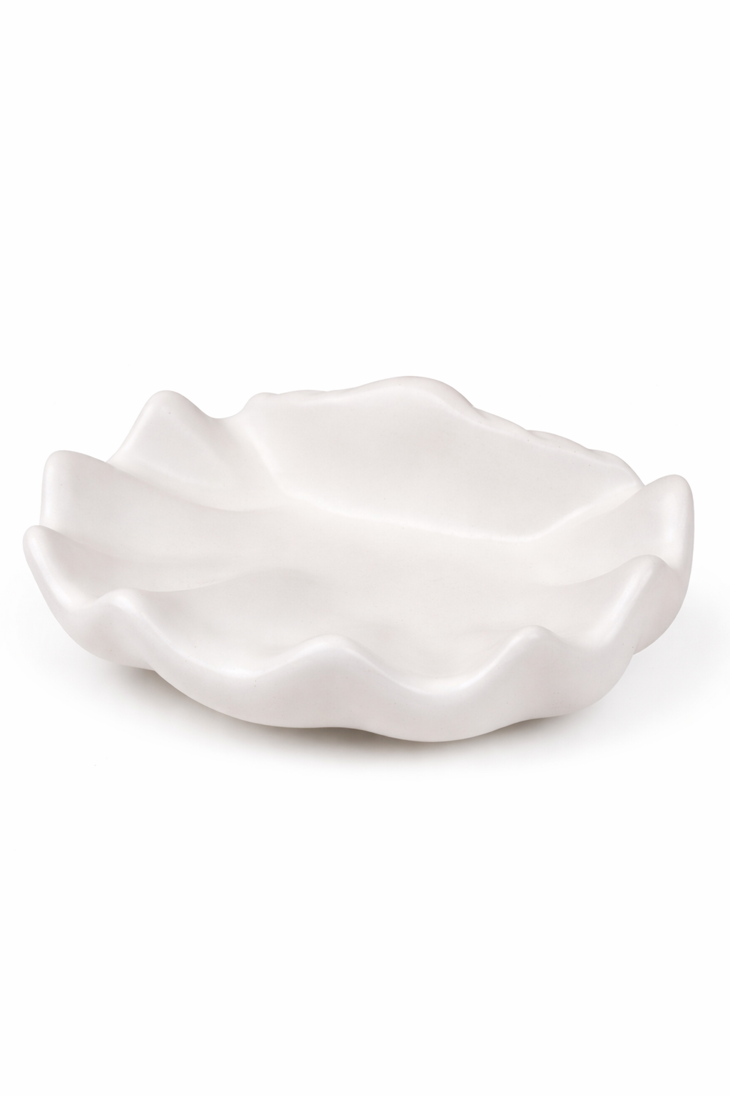 Gypsum Shell Candle Holder — Set of 4