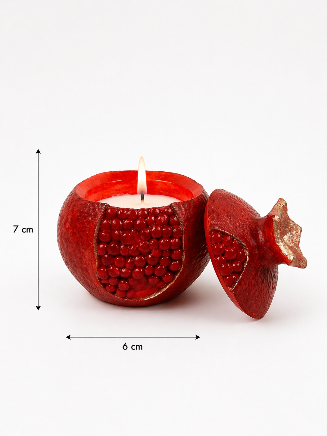 Gypsum Candle Mold Holder | Unique Handcrafted Decor