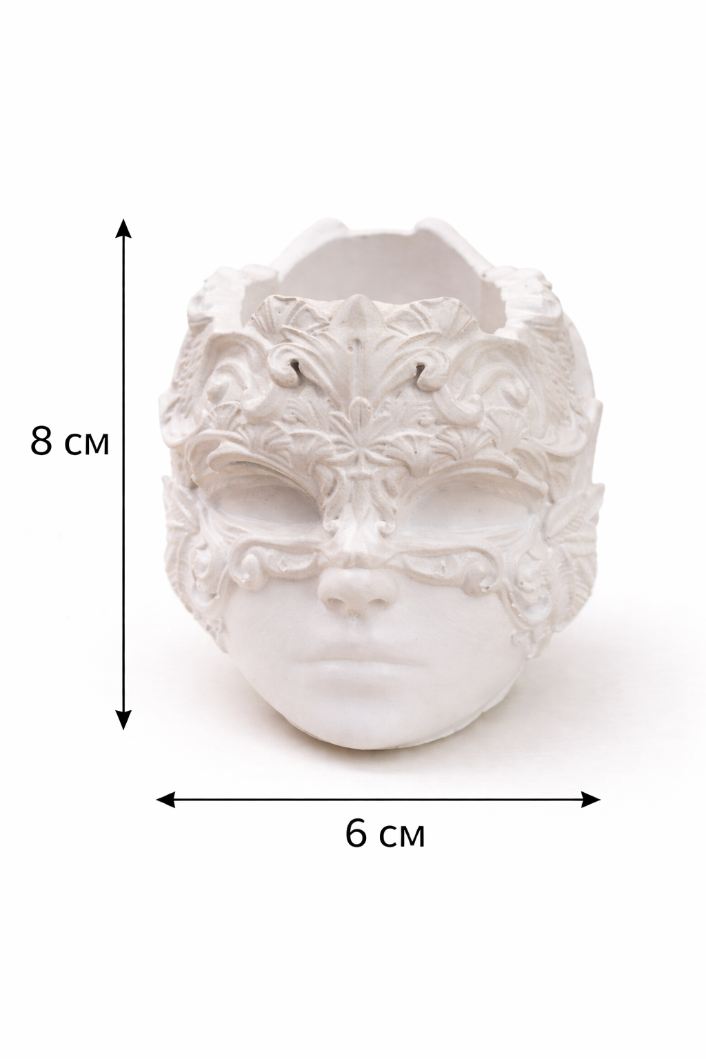 Unique Plaster Candle Holder | Artisan Home Decor Gift