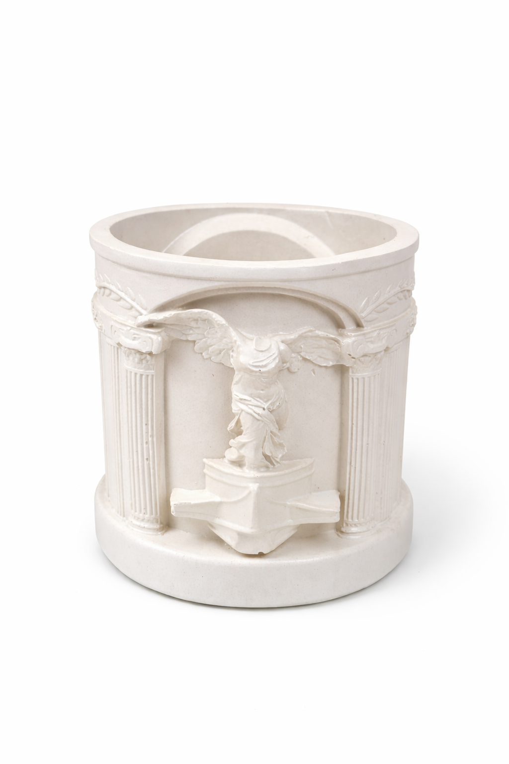 Gypsum Candle Holders for Container Candles – Set of 4