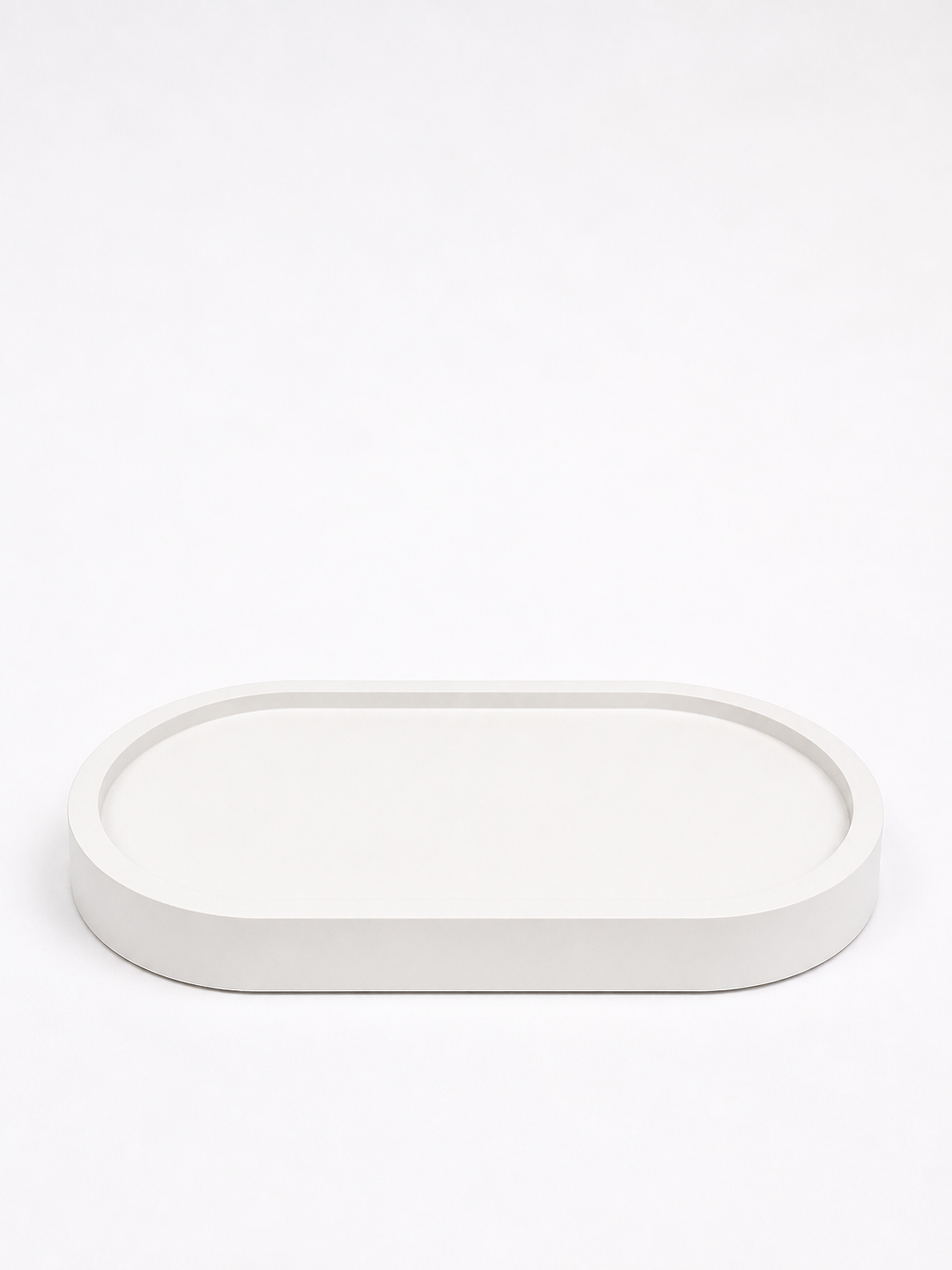 Gypsum unicorn cylinder candle holder top view – 120 ml wax – MOSVAM
