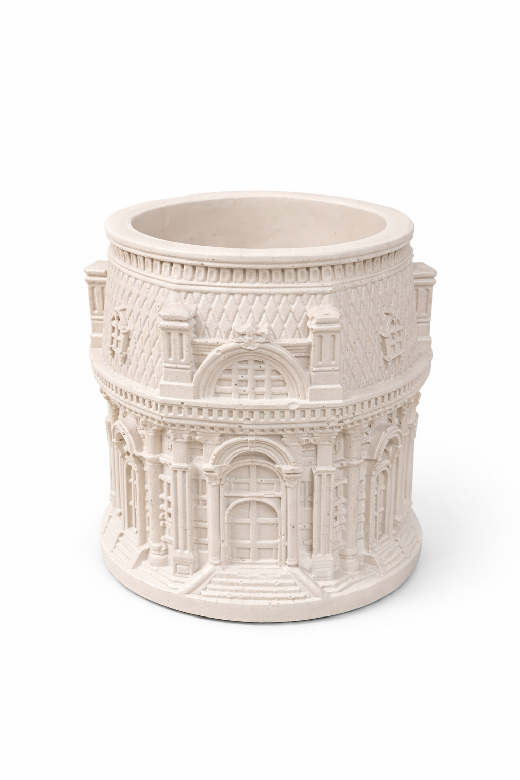 Handmade Gypsum Candle Holder Set of 4 | MOSVAM
